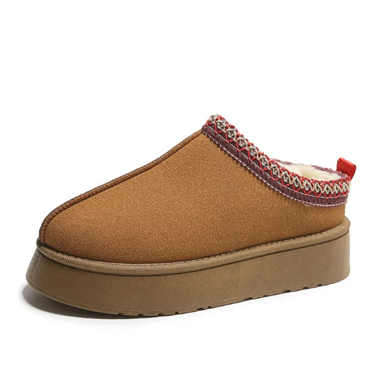 Snug & Step -Lined Winter Slippers
